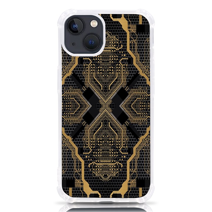 Brain Technology Data Digital iPhone 13 TPU UV Print Case