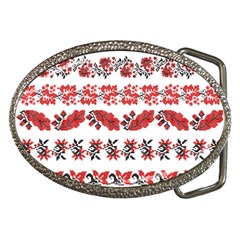 Ukraine Scheme Pattern Kit Ornament Plants Belt Buckles by pakminggu