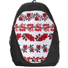 Ukraine Scheme Pattern Kit Ornament Plants Backpack Bag by pakminggu