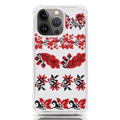 Ukraine Scheme Pattern Kit Ornament Plants Iphone 13 Pro Tpu Uv Print Case