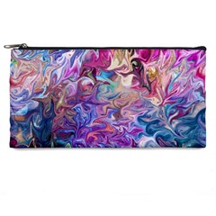 Painted Flames Pencil Case by kaleidomarblingart