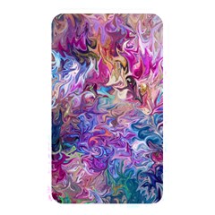 Painted Flames Memory Card Reader (rectangular) by kaleidomarblingart