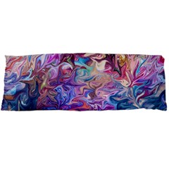 Painted Flames Body Pillow Case Dakimakura (two Sides) by kaleidomarblingart