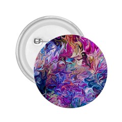 Painted Flames 2 25  Buttons by kaleidomarblingart