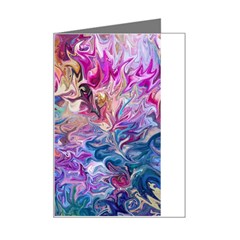 Painted Flames Mini Greeting Card