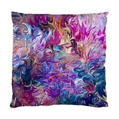 Painted Flames Standard Cushion Case (one Side) by kaleidomarblingart