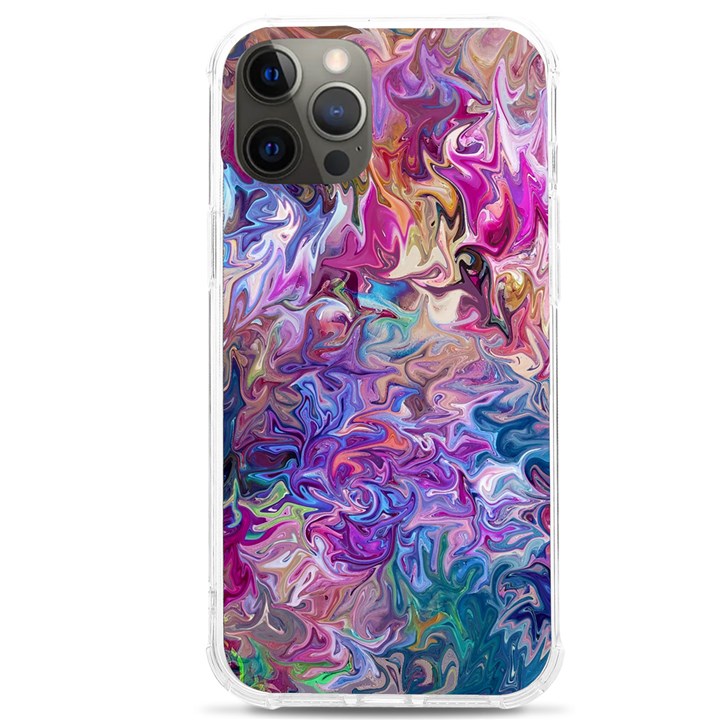 Painted flames iPhone 12 Pro max TPU UV Print Case