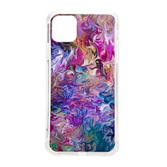 Painted Flames Iphone 11 Pro Max 6 5 Inch Tpu Uv Print Case by kaleidomarblingart