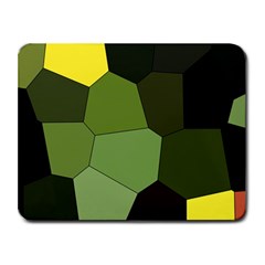 Mosaic Structure Background Tile Small Mousepad by danenraven