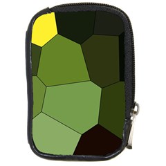 Mosaic Structure Background Tile Compact Camera Leather Case by danenraven