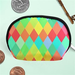 Low Poly Triangles Accessory Pouch (medium) by danenraven