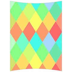 Low Poly Triangles Back Support Cushion by danenraven