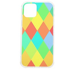 Low Poly Triangles Iphone 12 Pro Max Tpu Uv Print Case by danenraven