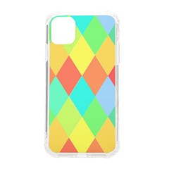 Low Poly Triangles Iphone 11 Tpu Uv Print Case by danenraven