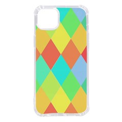 Low Poly Triangles Iphone 14 Plus Tpu Uv Print Case by danenraven