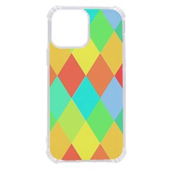 Low Poly Triangles Iphone 13 Pro Max Tpu Uv Print Case by danenraven