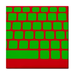 Keyboard Keys Computer Input Pc Tile Coaster by danenraven