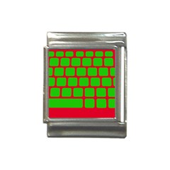 Keyboard Keys Computer Input Pc Italian Charm (13mm) by danenraven