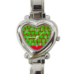 Keyboard Keys Computer Input Pc Heart Italian Charm Watch by danenraven