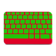 Keyboard Keys Computer Input Pc Plate Mats by danenraven