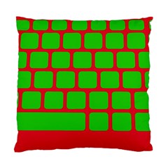 Keyboard Keys Computer Input Pc Standard Cushion Case (one Side) by danenraven