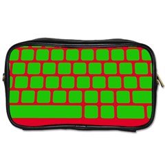 Keyboard Keys Computer Input Pc Toiletries Bag (one Side) by danenraven