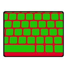 Keyboard Keys Computer Input Pc Fleece Blanket (small) by danenraven