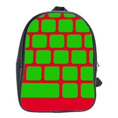 Keyboard Keys Computer Input Pc School Bag (xl) by danenraven