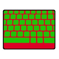 Keyboard Keys Computer Input Pc Two Sides Fleece Blanket (small) by danenraven