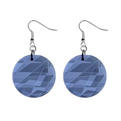 Lines Shapes Pattern Web Creative Mini Button Earrings by danenraven