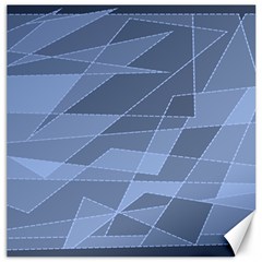 Lines Shapes Pattern Web Creative Canvas 12  X 12  by danenraven