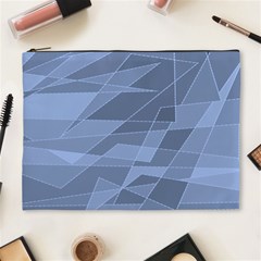 Lines Shapes Pattern Web Creative Cosmetic Bag (xl) by danenraven