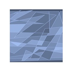 Lines Shapes Pattern Web Creative Square Satin Scarf (30  X 30 ) by danenraven