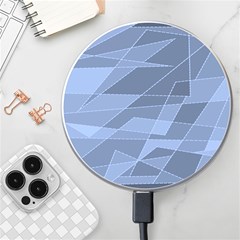 Lines Shapes Pattern Web Creative Wireless Fast Charger(white) by danenraven