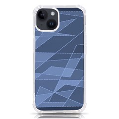 Lines Shapes Pattern Web Creative Iphone 14 Tpu Uv Print Case by danenraven