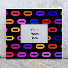 Pattern Background Structure Black White Wall Photo Frame 5  X 7  by danenraven