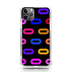 Pattern Background Structure Black Iphone 11 Pro 5 8 Inch Tpu Uv Print Case by danenraven