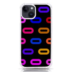 Pattern Background Structure Black Iphone 14 Tpu Uv Print Case by danenraven