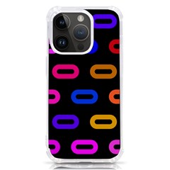 Pattern Background Structure Black Iphone 14 Pro Tpu Uv Print Case by danenraven