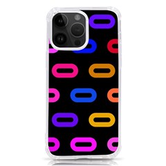 Pattern Background Structure Black Iphone 14 Pro Max Tpu Uv Print Case by danenraven