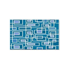 Geometric Rectangle Shape Linear Sticker Rectangular (10 Pack) by danenraven