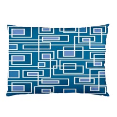 Geometric Rectangle Shape Linear Pillow Case by danenraven