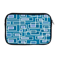 Geometric Rectangle Shape Linear Apple Macbook Pro 17  Zipper Case by danenraven