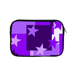 Purple Stars Pattern Shape Apple Macbook Pro 15  Zipper Case by danenraven