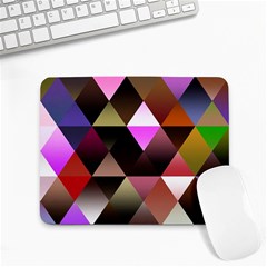 Abstract Geometric Triangles Shapes Small Mousepad by danenraven