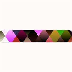 Abstract Geometric Triangles Shapes Small Bar Mat by danenraven