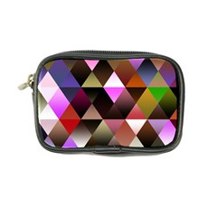 Abstract Geometric Triangles Shapes Coin Purse by danenraven