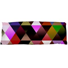 Abstract Geometric Triangles Shapes Body Pillow Case Dakimakura (two Sides) by danenraven