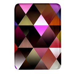 Abstract Geometric Triangles Shapes Rectangular Glass Fridge Magnet (4 Pack) by danenraven