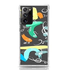 Repetition Seamless Child Sketch Samsung Galaxy Note 20 Ultra Tpu Uv Case by danenraven